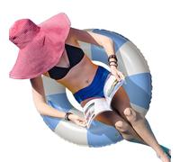 Swim Ring - Adult Pool Float, Inflatable Water Tube, Cómodo Grip Thickened Floating Circle | Aanti Rollover Floatie with Handles for Beach, Party, Vacation, Lake, Sea, Relaxing, Water Play
