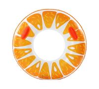 Swim Ring Leak-Proof Orange Fruit - PVC Water Fun Toy Adult Inflatable Swim