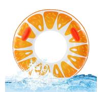 Swim Ring - Orange Fruit, 76cm | Inflatable, PVC, Pool, Lake, Beach, Adult