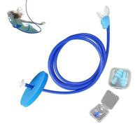 Swim Snorkel, Full Dry Respirator, Diving Snorkels With Earplugs And Nose Clip, Ideal For Beach Pool Lake River Underwater Lap Training