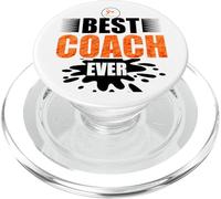 Swim Team Best Coach Ever Entrenador de natación PopSockets PopGrip para MagSafe