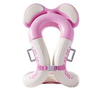 Swim Trainer for Kids, Inflatable Swimming Vest, Arm Float Paddle Support, Secure Fit for Children 3-15, Eco PVC Floatation Aid, Pool Beach Gear for Water Confidence Training, Pink