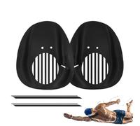 Swim Training Hand Paddles with Ajustable Straps, Hand Fins for Swimming, Speed-Improving Swim Gear for Adults, Ideal para hombres y mujeres Swimmers 7,87 x 3,94 x 1,97 pulgadas