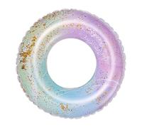 Swim Tube - Pool Float Tube with Sequins Inflatable Confetti Swim Ring
