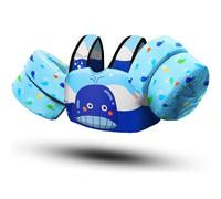 Swim Vest for Kids 30-60 Lbs Girls Boys Life Jacket with Double Security Buckle Floaties for Toddler from 2,3,4,5,6,7,8 Years Old Children