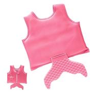Swim Vest For Kids | Inner Layer Nylon and Pearl Cotton 32x32x8cm | Double-Layer 30MM Filling Sponge Anti-Drowning Swim Jackets For Kids | Pool Floating Pad 20-50 Pounds, Buoyancy Swimming Aid S