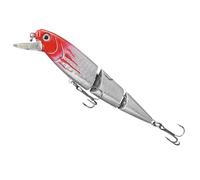 Swimaits de múltiples articulaciones, señuelos de Multi-articulados para Bajos | Swimbait Multi-articulado con Ganchos triples,Señuelos de bajo de natación Lenta como consecuencia, Equipo