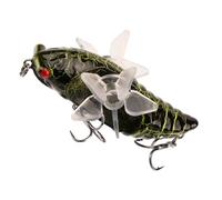 Swimbaits - Cebo Duro para de bajo, 7,5 cm, Cebo Artificial Flotante para lucioperca, Trucha, Agua Dulce, anzuelos de Depredadores para Hombres