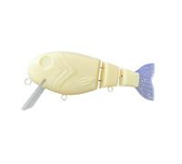 Swimbaits Da,12.5 centímetros Jig Artificial Flotante,Señuelo Suave Con Cuerpo De 3 Secciones | Para Principiantes Lago Estanque Arroyo Al Aire Libre
