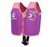 SwimBest Chaleco de Natación - Chaleco de Flotación/Ayuda a la Flotabilidad con Correa de Seguridad y Flotadores Desmontables (Enchanted Unicorn, L (19-30kgs))