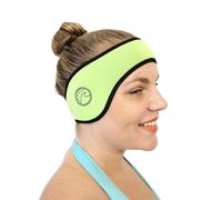 SwimCell Diadema de Natation Neopreno - Protección de Orejas - Verde