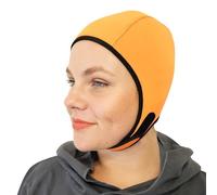 SwimCell Gorro de natación para natación en aguas abiertas y deportes acuáticos, gorro de natación térmico de neopreno de 4 mm para adultos, ajustable y reversible para hombre y mujer, talla única 55