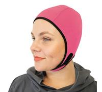 SwimCell Gorro de natación para natación en aguas abiertas y deportes acuáticos, gorro de natación térmico de neopreno de 4 mm para adultos, ajustable y reversible para hombre y mujer, talla única 55