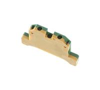 SWIMHOME - Borne conexión eléctrica bloque de terminales de paso -2.5mm (tierra) para carril DIN