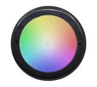 SWIMHOME Foco de Superficie para Piscina | Color Antracita | 35W 12V AC | Modelo RGB con Cable de 2 hilos | Resistente al agua de Mar (RGB (cable 2 hilos), Ø23 cm (35W))