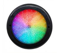 SWIMHOME Foco LED para Piscina de Superficie 100% Relleno de Resina RGB ABS Antracita 35W Ø23cm 12V AC