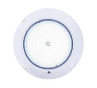 SWIMHOME Foco LED Piscina de Superficie 35W 12V AC, Relleno de Resina, Blanco Frío 6000K, Ø26 cm