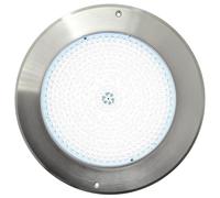 SWIMHOME Warmpool Foco LED Piscina Extraplano Superficie Acero Inoxidable Resina 35W Blanco Frío 6000K 12V 28cm