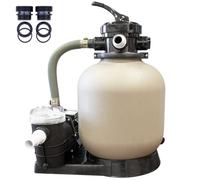 Swimline 14 In Sand Filter Combo Filtro de Arena para Piscinas Blandas, Unisex, Multicolor