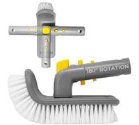 Swimline Cepillo de Piscina, Gris/Amarillo