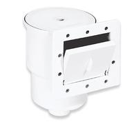 Swimline HYDROTOOLS, Kit de Skimmer estándar de ABS a través de la Pared, Incluye Montaje de Retorno y Placa de vacío, Accesorios de Mantenimiento para Piscinas hinchables y de Patio Trasero, Blanco
