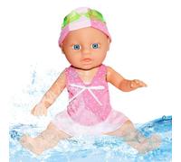 Swimming Baby Doll, Interactive Movable Joint Toy, 6.69x13.19 Inches Study & Safe Design, Realistic Water Ready Doll for Bathtub, Pool, Preschool Learning, Kids Playtime