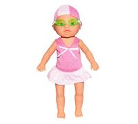 Swimming Baby Doll, Interactive Pool Toy, Realistic Water Doll with Movable Joints, Educational Playmate for Bathtub Fun, Preschool Skill Development Learning Water Safety