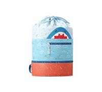 Swimming Bags For Kids - 15.35 Inches Waterproof Polyester EVA Backpack, Dry Wet Separation Swim Backpack With Shoe Compartment | Cartoon Beach Bag, Drawstring Storage Bag, For Beach, Gym, Travel, Cam