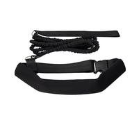Swimming Belt, Adjustable Stationary Swim Training Tether with 2m Resistance Cord and Comfortable Waist Strap, Limit Your Water Adventures, Made of Diving Cloth Neoprene Material, 78.74in/141.73in