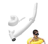 Swimming Breathing Tube Kids - Wet Children Comfortable Snorkel Tube,Flexible Training Equipment, Folding Mouthpiece, Diving Snorkeling Gadget For Beginners