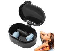 Swimming Ear Plugs - Silicone 4-Layer Waterproof | Snorkeling Earplugs For Adults | Swim Shower Bath Surfing Protection For Swimming Bathing Surfing Or Any Water Activity.