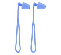 Swimming Earplugs - 3.82x0.98 in Earplugs with Silicone Lanyard | Silicone Ear Plugs Swimming Accessories | 1 Pair Reusable Earbuds | Hearing Protection Accessories for Water Activities Swimmer