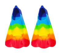 Swimming Fins Kids Bright Rainbow - Training Fins BodyboardingFins