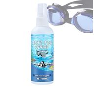 Swimming Glasses Anti-Fog Spray, Eyewear Defogger Mist, Lens Cleaner Solution, Streak Free Formula, Clear Vision Protection, 100 ml, for Sea Diving Snorkeling Sunglasses Travel Camping Ski Resorts