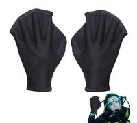 Swimming Gloves - Neoprene 2mm Aqua Fit Webbed Swim Training Gloves Waterproof Thermal Hand Protection Diving Snorkeling Surfing Fitness Glove For Men Women Scratch Resistant