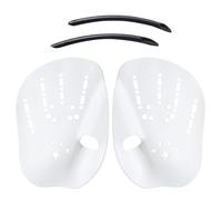 Swimming Hand Paddles, Lap Training Gear, Ergonomic Swim Resistance, Pool Workout Equipment Professional Trainer Water Fitness Aid Shoulder Strength Adult Youth 8.27x5.91x1.57 Inches