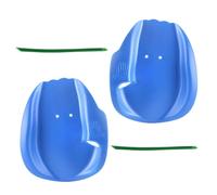 Swimming Hand Paddles, PVC Water Aerobic Hand Paddles, Lightweight Swim Training Equipment, Ideal for Beginners, Women, Boys, Youth, Teens, Swimming Skills, Improves Strength,16x13.5cm