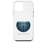 Swimming is My Therapy - Camiseta de natación para mujer Carcasa para iPhone 12 mini