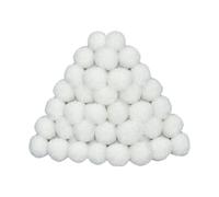 swimming Pool Cleaning Balls, Pool Filter Balls, Reusable and Easy to Clean, Lightweight Polysphere Replacement for Pump System Pond Water Circulation Outdoor Use, 200g, 1 Bag