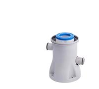 Swimming Pool Filter Pump Energy Saving Electric Swimming Pool Clear Cartridge Filter Pump Low Noise 330 Gallon for Household(US PLUG)