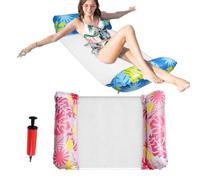 Swimming Pool Floats - 2 Pieces Pool Floats Adults Hammock with Air Pump