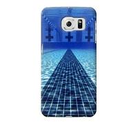 Swimming Pool Funda Carcasa Case para Samsung Galaxy S6