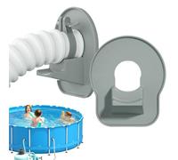 Swimming Pool Pipe Holders, 2x Swimming Pool Hose Support, 3.15x4.33 inches Adorable Upper Ground Spa Replacement Parts Bracket, Preventing Sagging Accessory for Garden