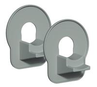 Swimming Pool Pipe Holders, Hose Support Brackets, 3.15x4.33 Inches Sturdy Lightweight 2 Pack Design with Anti Sagging Function, Pipes Secure Clips for Spa, Garden, Pools System