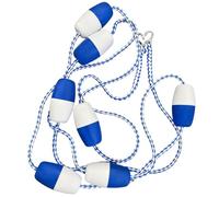 Swimming Pool Rope Safety, Weather Resistant Swimming Lane Floats, Racing Line Pools, Lane Divider Rope, for Home Public Indoor Training Practice Competitions and Racing Float Line for Swim Workouts