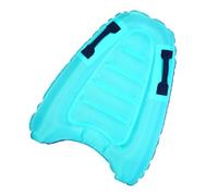 Swimming Pool Surfboard Float for Kids - Inflatable Water Board with Safety Handles and Adjustable Belts, Portable Pool Float Toy | Summer Beach Swimming Gear for Adults, Family Travel, Holiday Party