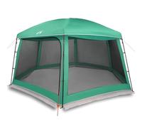 Swimming Pool Tent with Removable Fly & Mesh Walls - Sea Green 618x532 cm Impermeable Poliéster UV Protection Shelter for Outdoor Family Camping, Picnics, Parties and Round Pools up to 457 cm Diameter