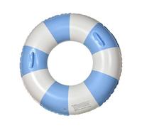 Swimming Ring - PVC 75-80cm exterior diámetro | Classic Striped Pool interior tubo | Thickened Anti-Rollover Floatie for Swimming Water Play Summer Vacation Beach Party Fun
