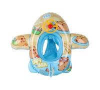 Swimming Ring - Steering Wheel Float, Cartoon Water Seat | Thickened Inflatable Animal Theme Raft Tube for Summer Activity Beach Lake Backyard Pool Garden Party