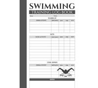 Swimming Training Log Book